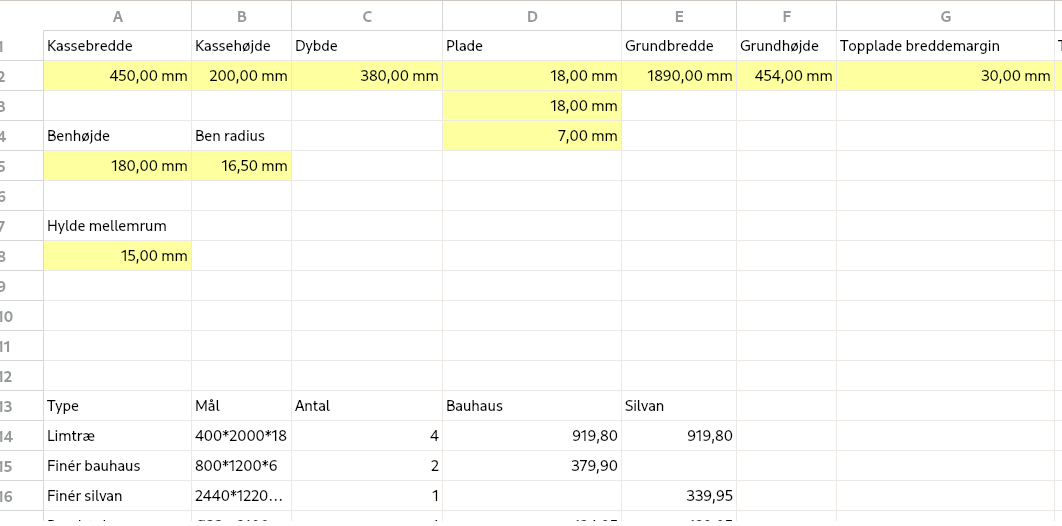 dimensions in FreeCAD